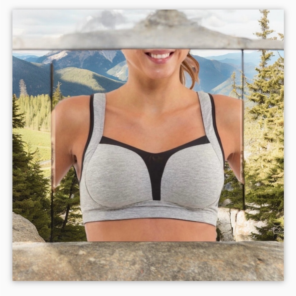 Lululemon Ta Ta Tamer II
Ghost Deep Coal Wee Stripe-VGUC-Sz- 34C​​​​​​ - Picture 9 of 15